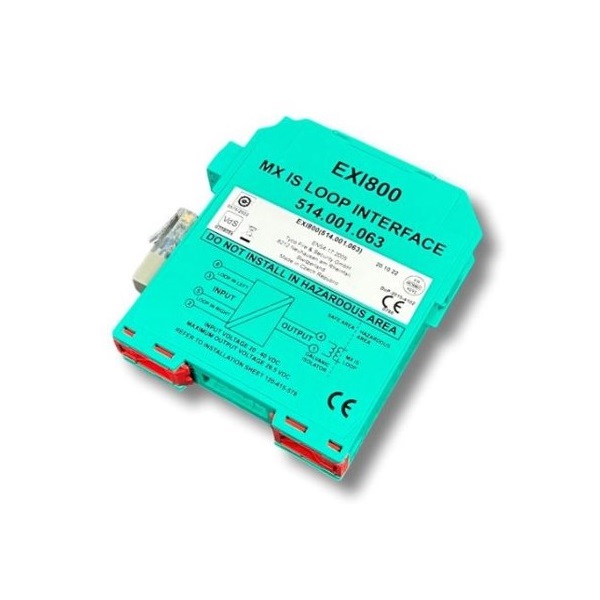 Tyco-EXI800-MX-Intrinsically-Safe-Loop-Interface-Module-514.001.063